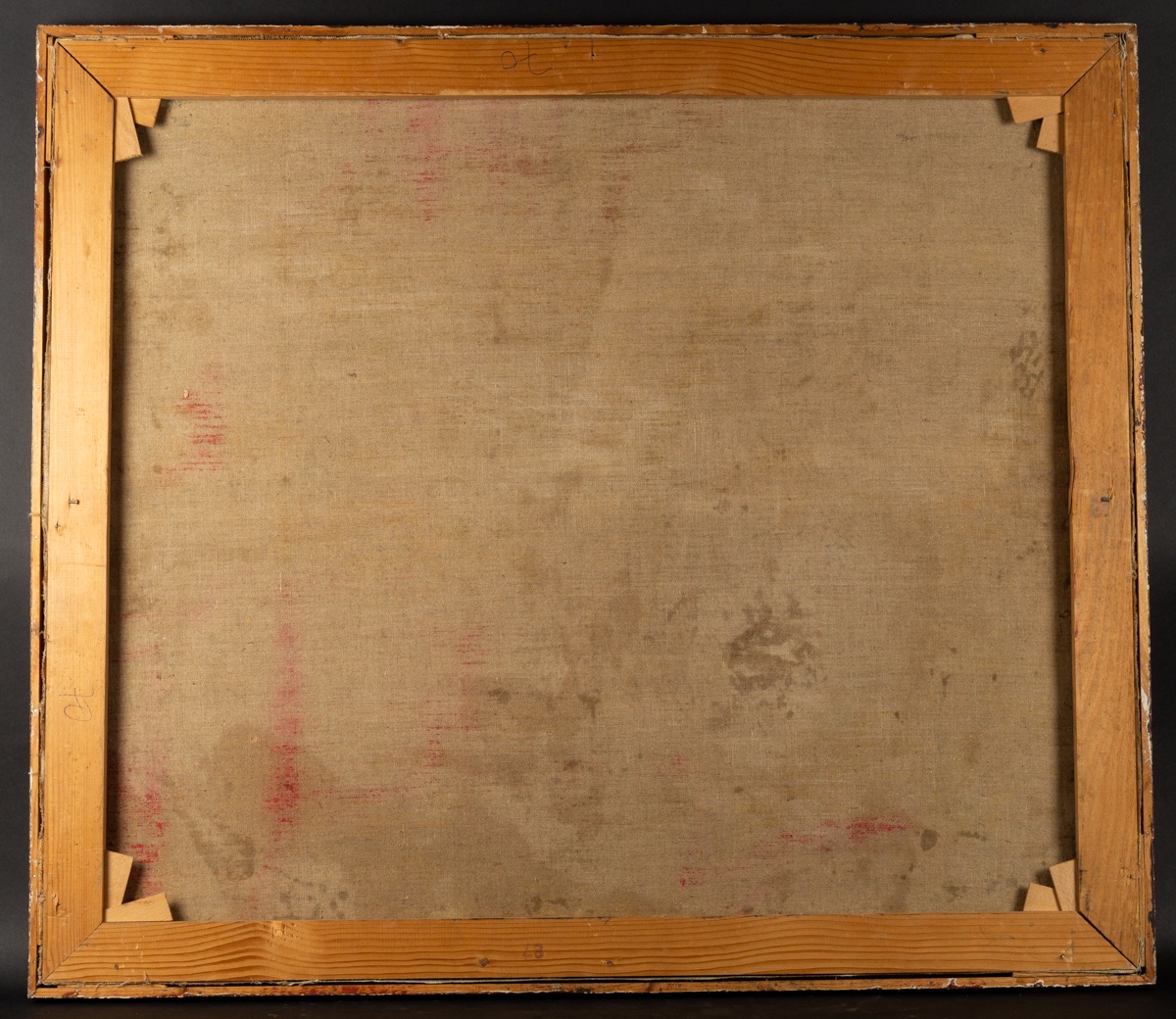 Saint Jean de Népomucène avec un ange, huile sur toile, 19e - 20e siècle. -photo-6
