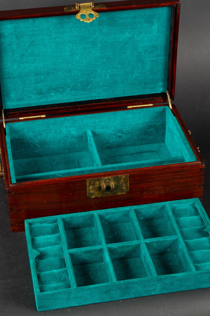 Jewelry Box, China, 1st Half Of The 20th Century.  -photo-1