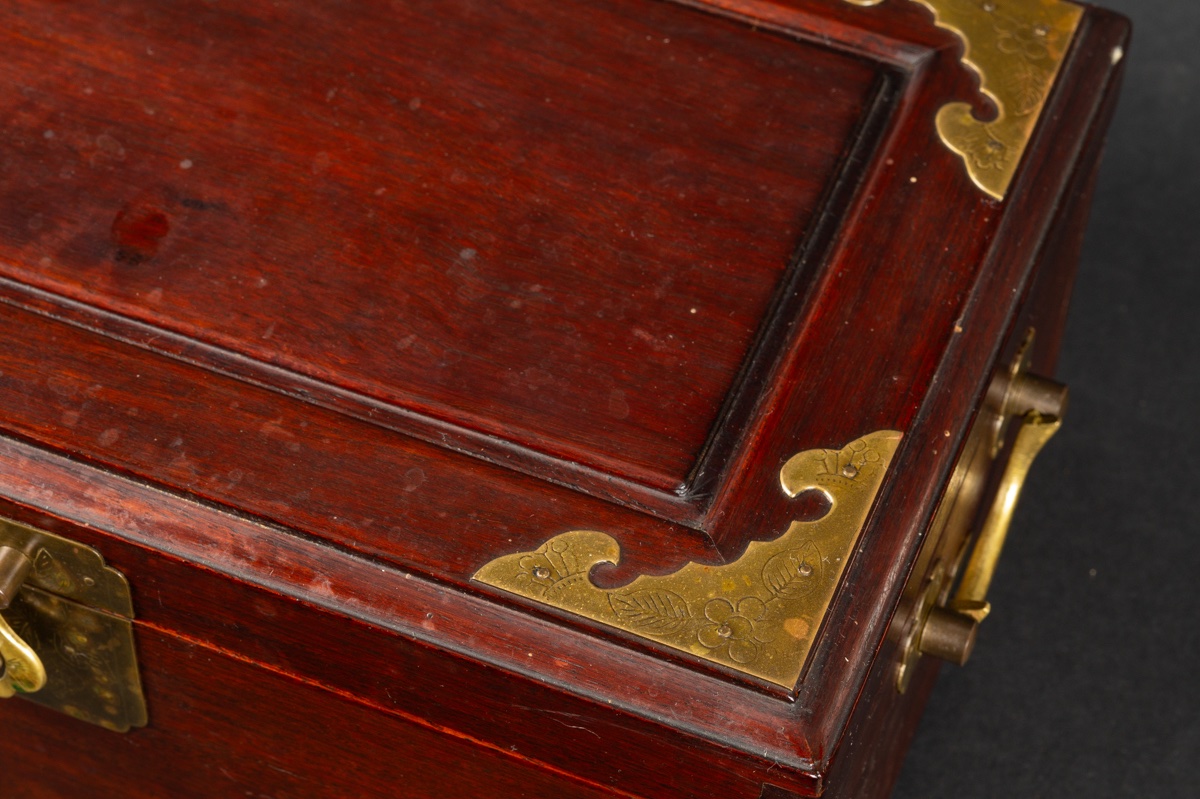 Jewelry Box, China, 1st Half Of The 20th Century.  -photo-3