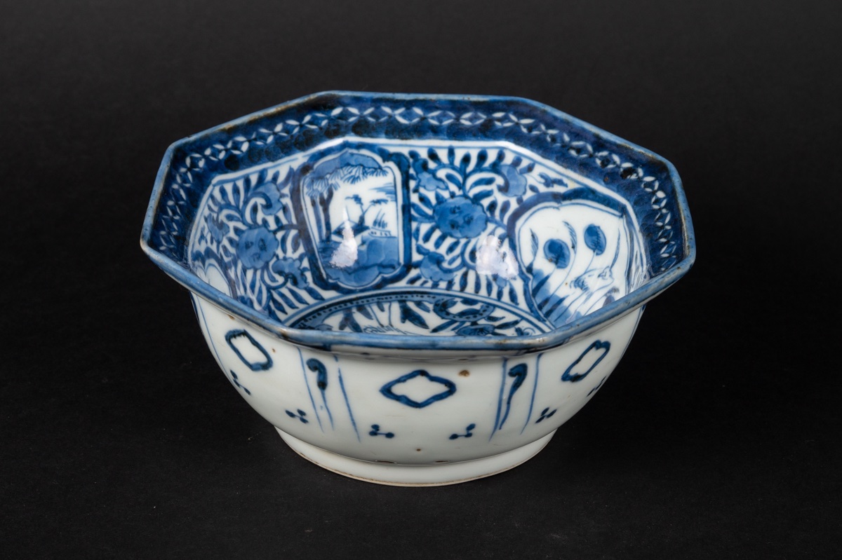 Bol bleu et blanc, Japon, ère Edo, XVIIIe siècle. -photo-2