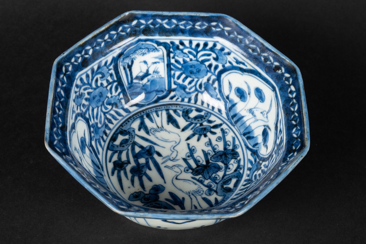 Bol bleu et blanc, Japon, ère Edo, XVIIIe siècle. -photo-3