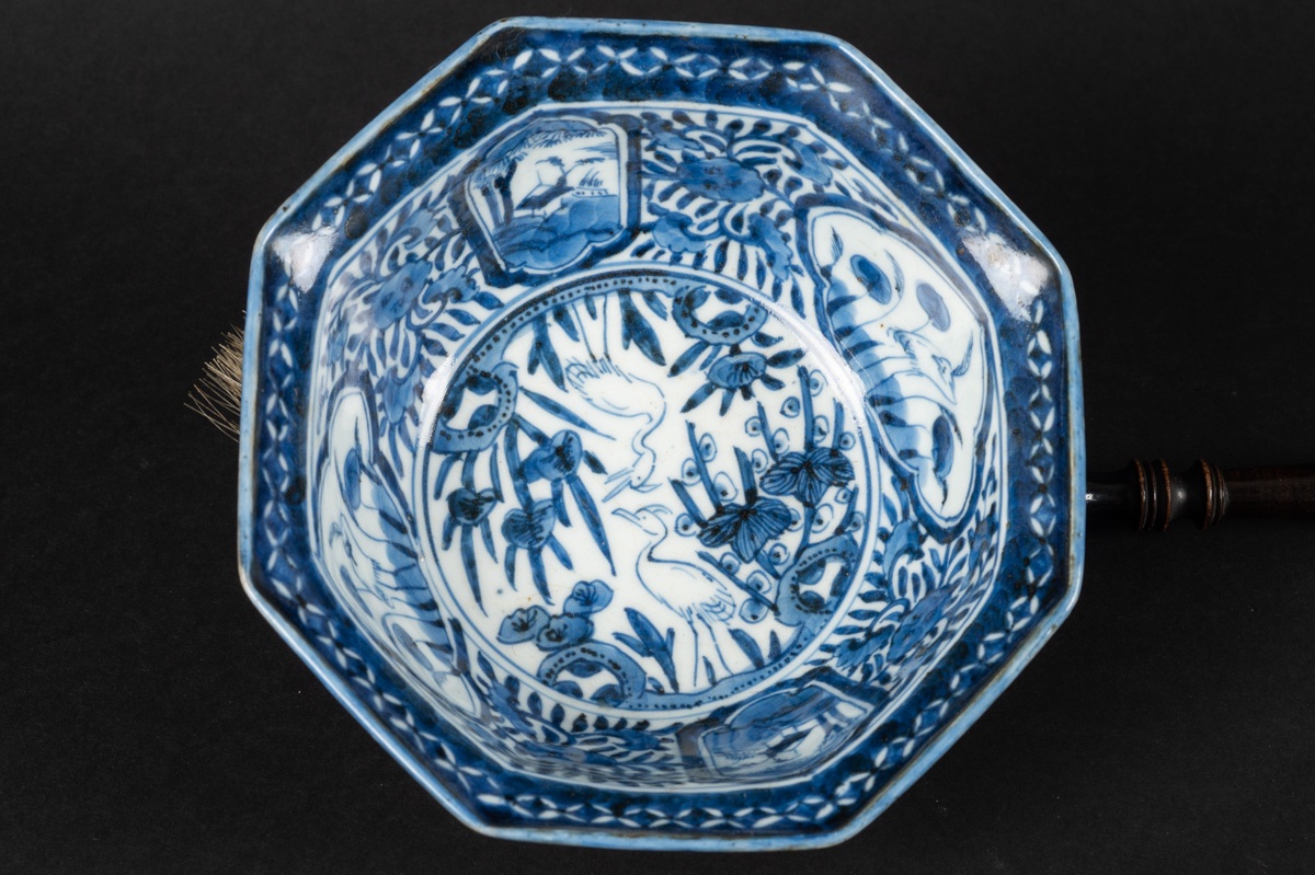 Bol bleu et blanc, Japon, ère Edo, XVIIIe siècle. -photo-4