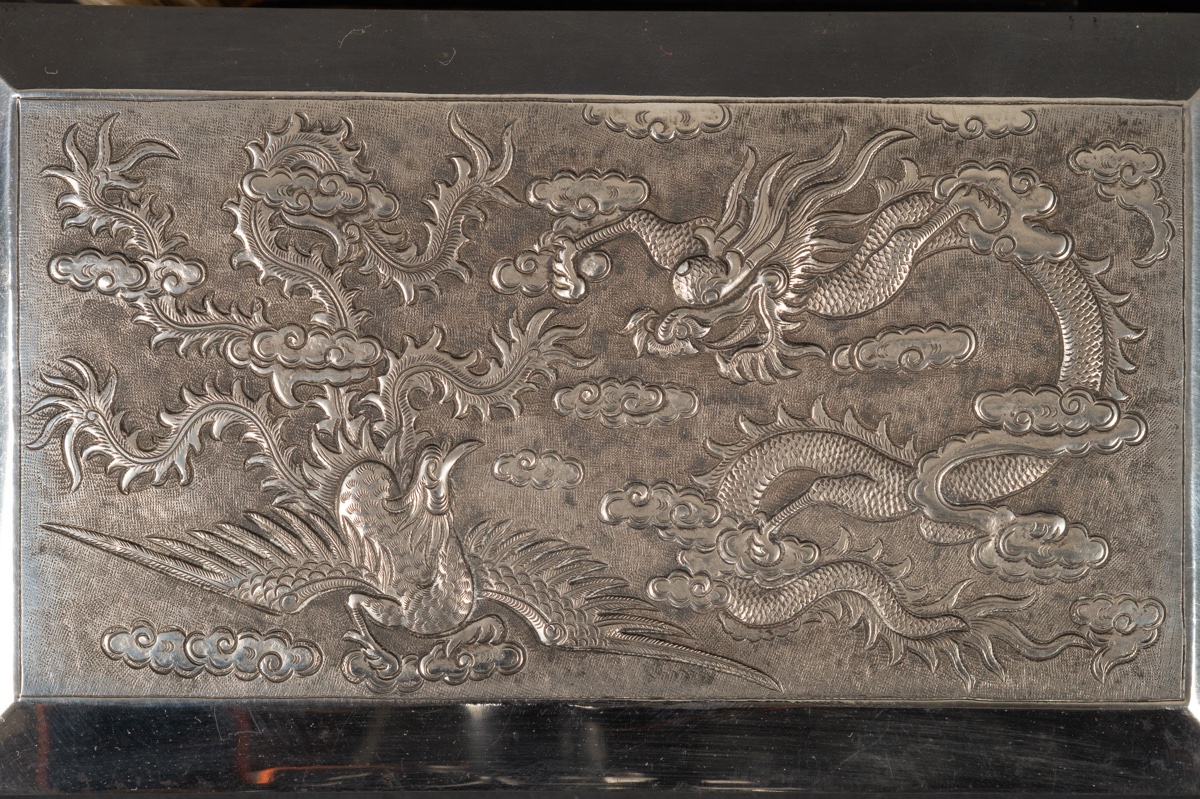 Box With Dragon And Phoenix, China, 19th-20th Century. -photo-2
