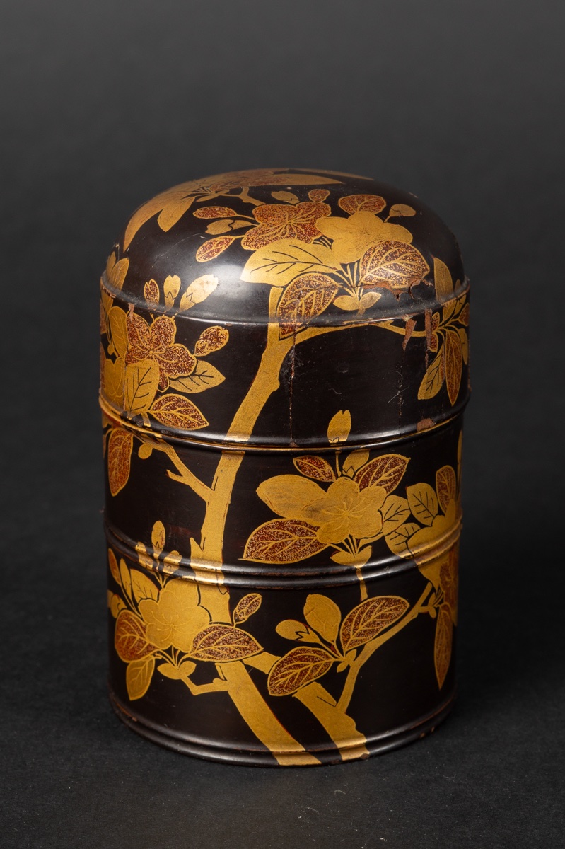 Natsume - Round Box, Maki-e Laquer, Japan, Edo Period, 18th-19th Century. -photo-2