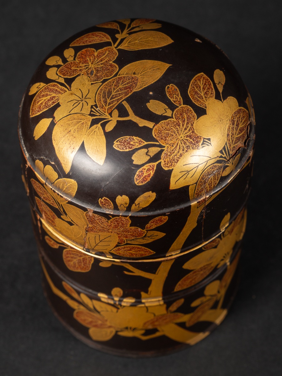 Natsume - Round Box, Maki-e Laquer, Japan, Edo Period, 18th-19th Century. -photo-3