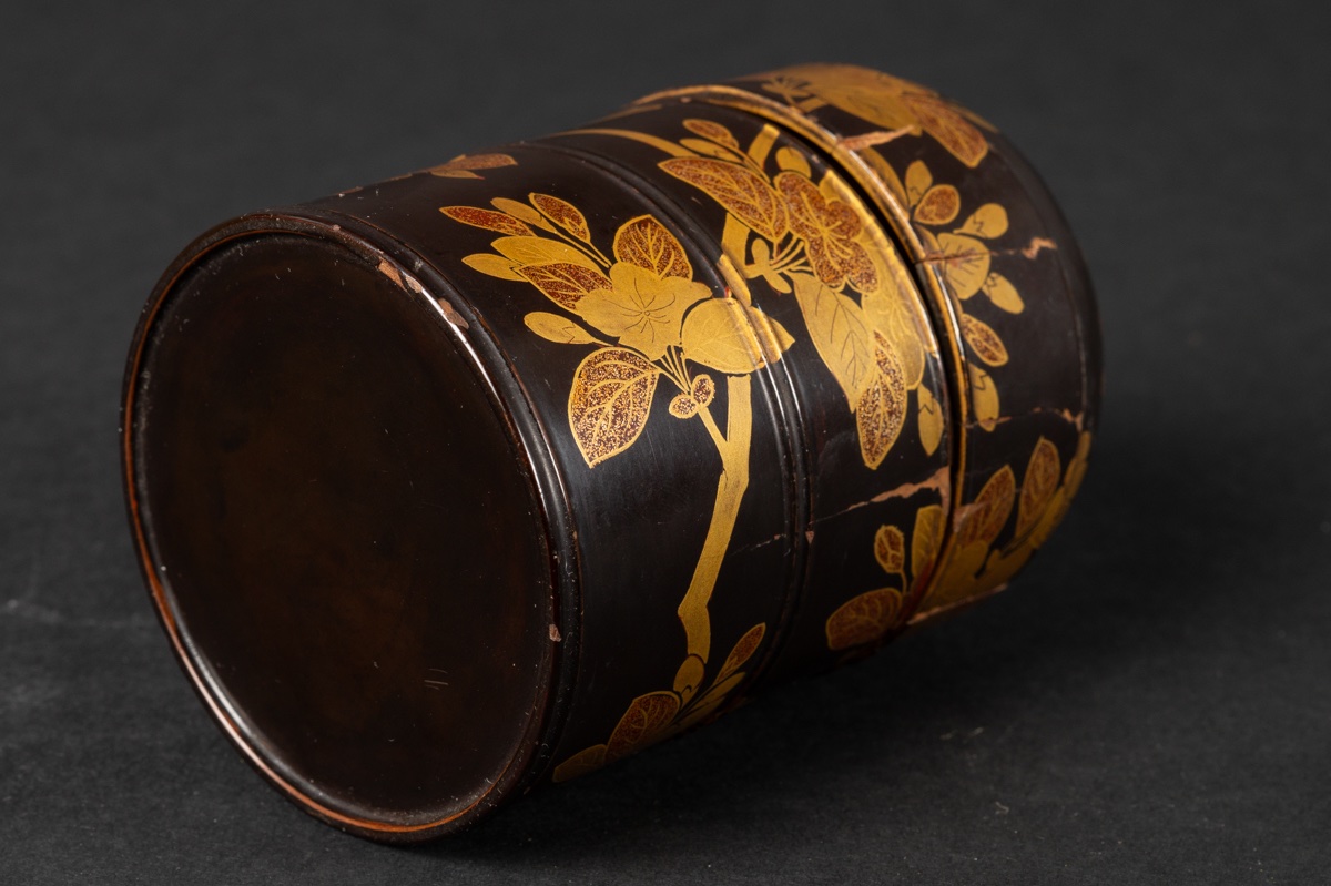 Natsume - Round Box, Maki-e Laquer, Japan, Edo Period, 18th-19th Century. -photo-7