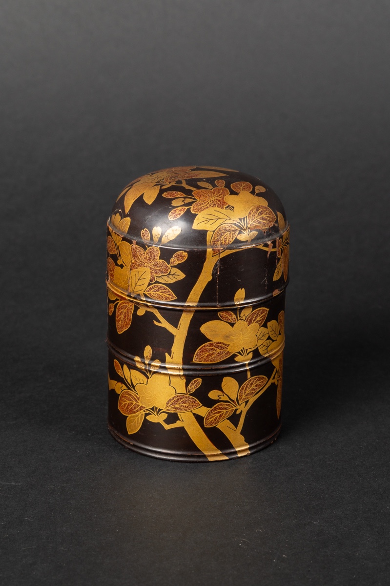 Natsume - Round Box, Maki-e Laquer, Japan, Edo Period, 18th-19th Century. 