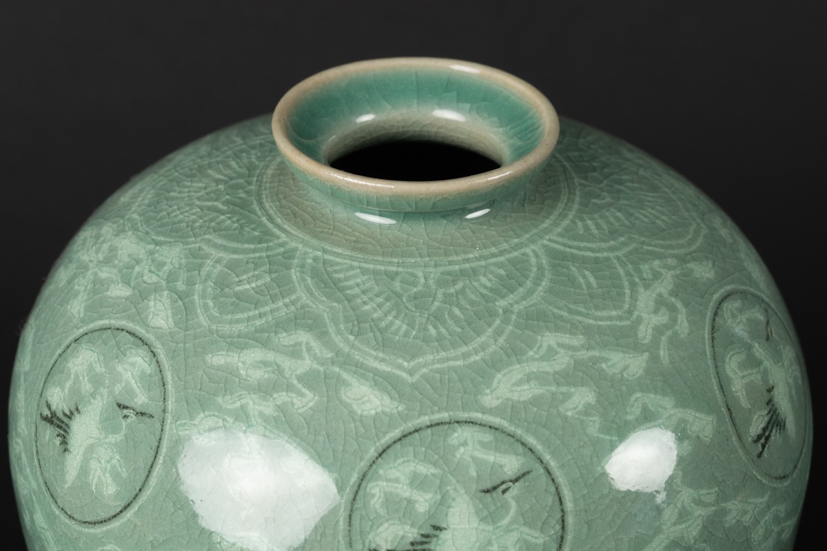 Goryeo-style Celadon Vase, Korea, 20th Century  -photo-7