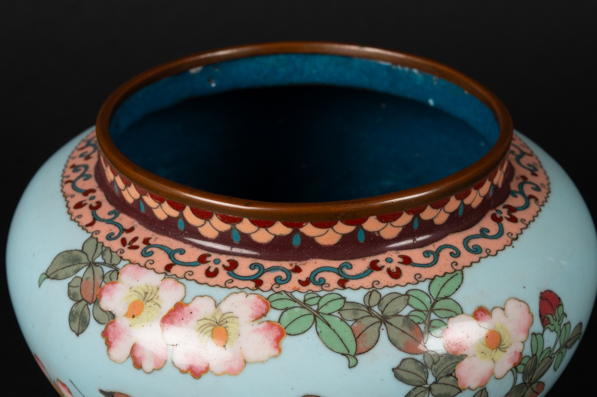 Cloisonné Planter, Japan, Meiji Era (1868-1912).  -photo-1