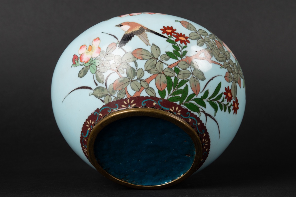 Cloisonné Planter, Japan, Meiji Era (1868-1912).  -photo-8
