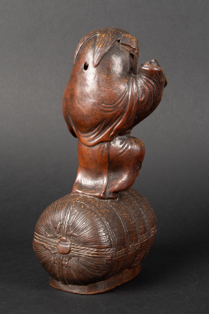 Danseur masqué, Bizen, Japon, XIXe-XXe siècle -photo-4