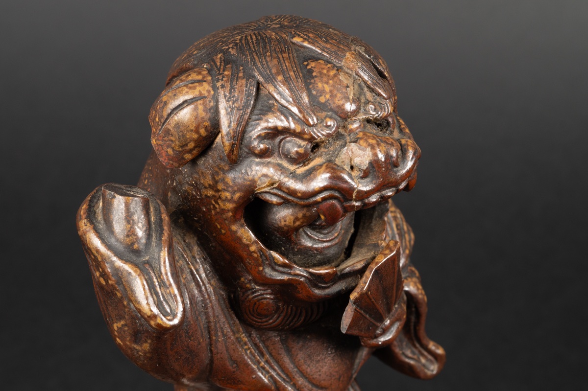 Danseur masqué, Bizen, Japon, XIXe-XXe siècle -photo-5