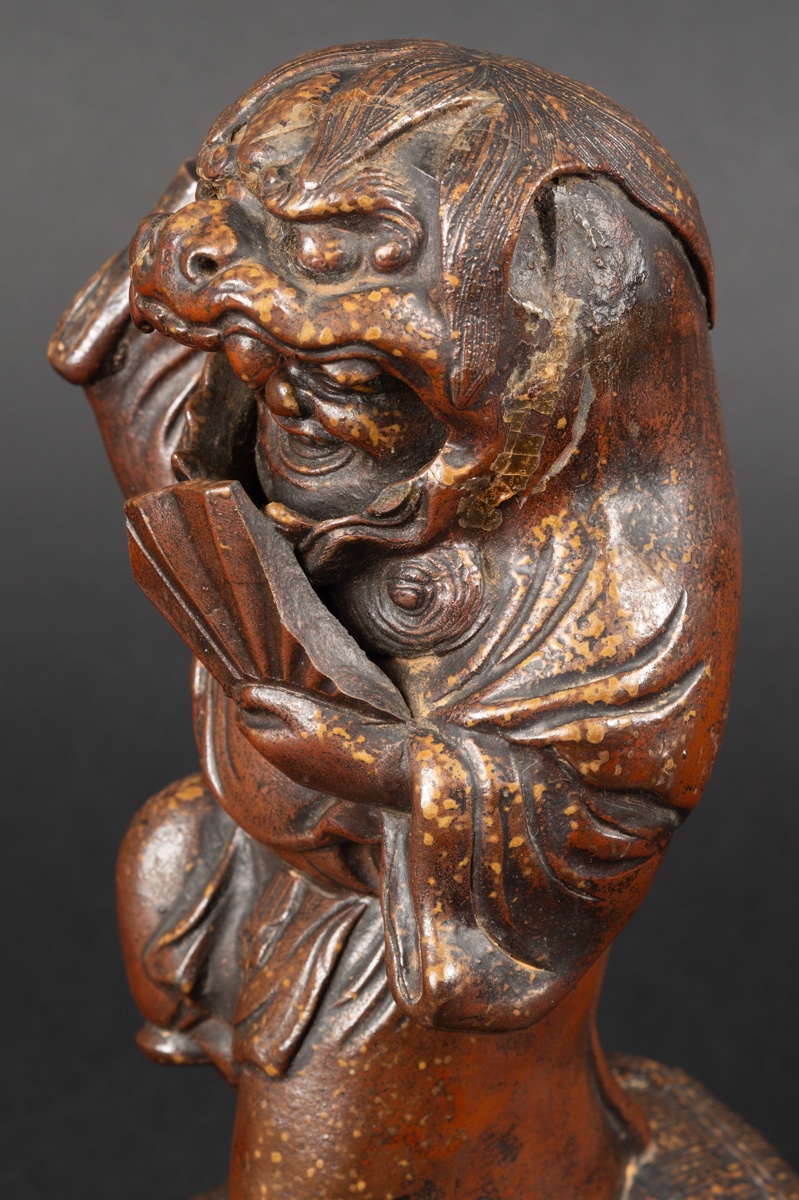 Danseur masqué, Bizen, Japon, XIXe-XXe siècle -photo-7