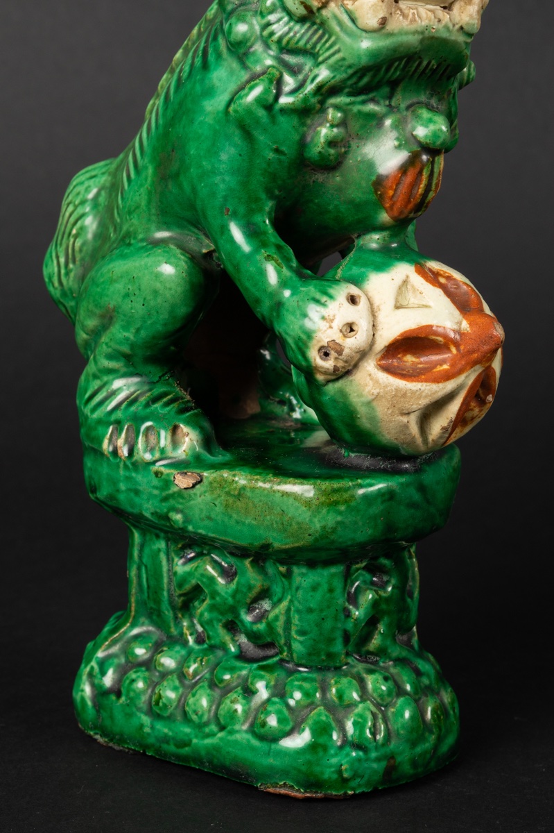 Chien Fo, Sancai, Ceramic, China, 19th Century.  -photo-2