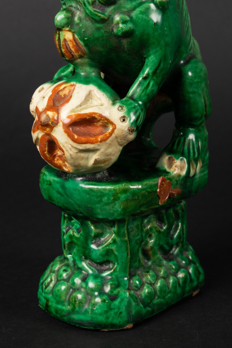 Chien Fo, Sancai, Ceramic, China, 19th Century.  -photo-3
