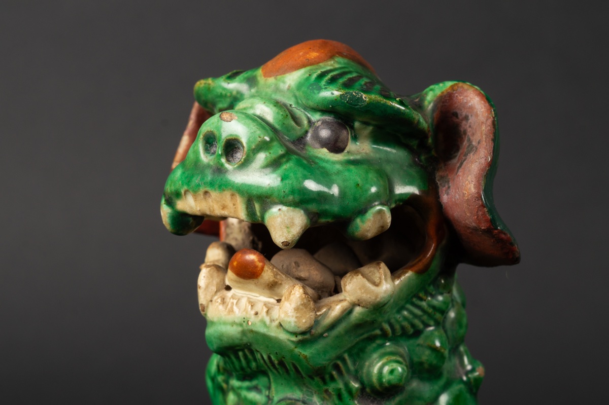 Chien Fo, Sancai, Ceramic, China, 19th Century.  -photo-5