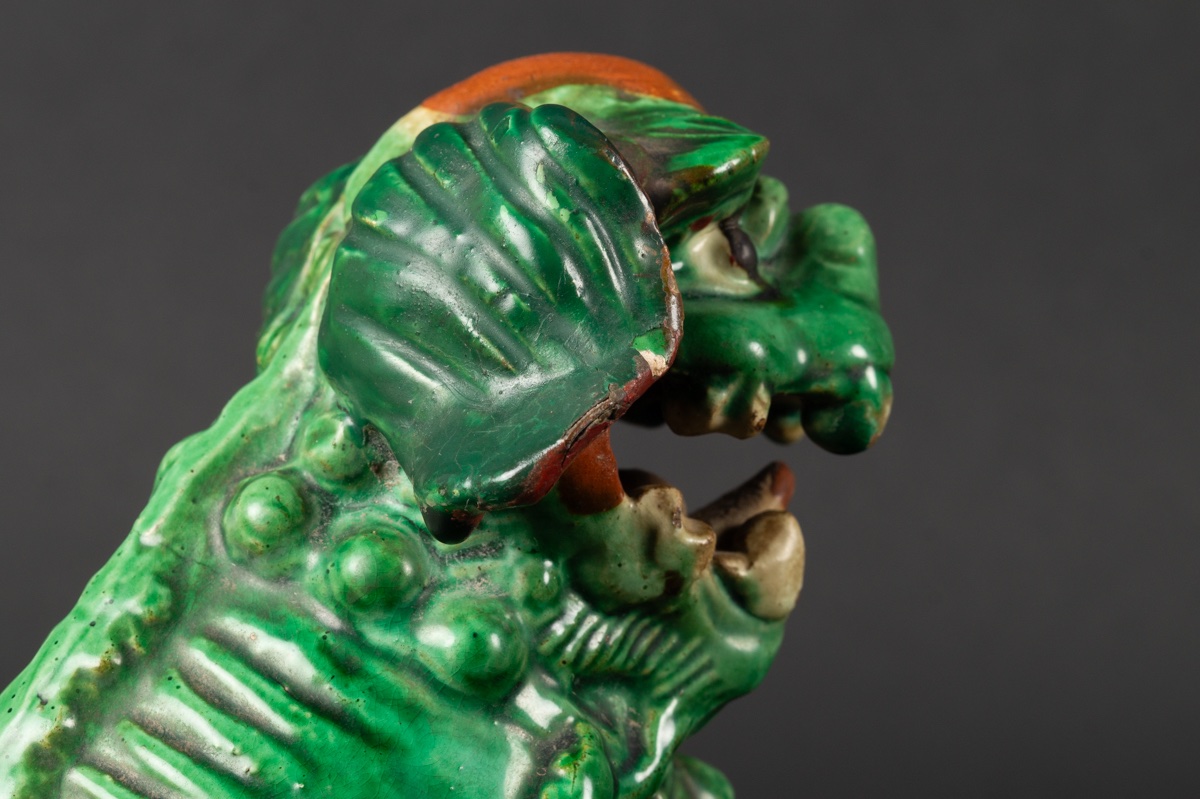 Chien Fo, Sancai, Ceramic, China, 19th Century.  -photo-6