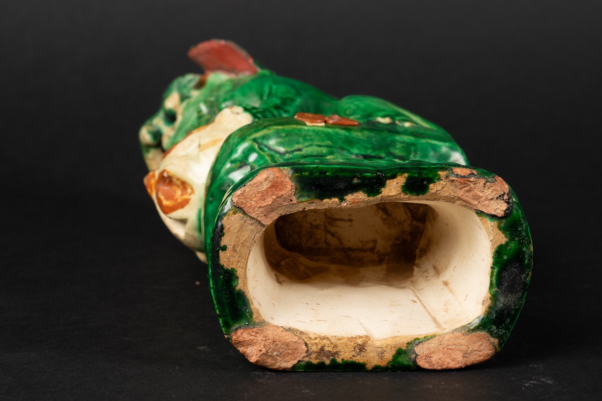 Chien Fo, Sancai, Ceramic, China, 19th Century.  -photo-8