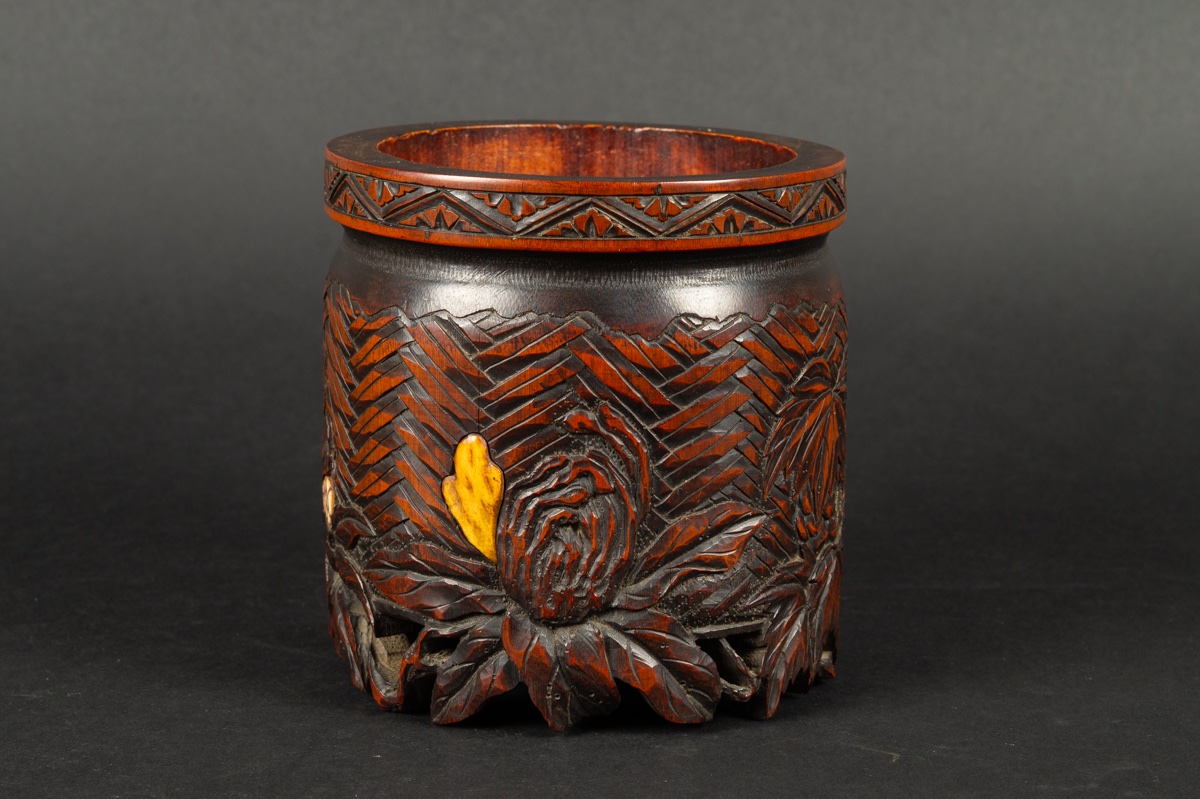 Brush Pot, Japan, Edo / Meiji Period, 19th Century  -photo-2
