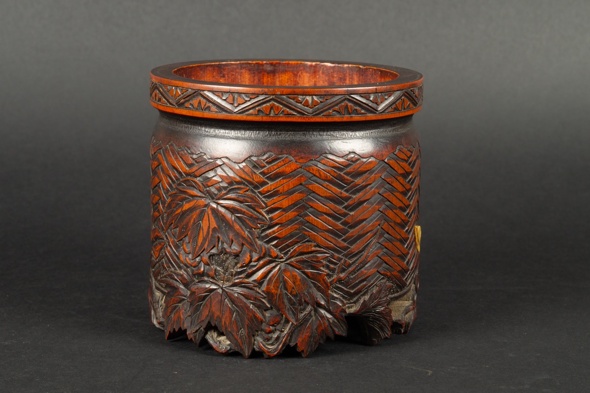 Brush Pot, Japan, Edo / Meiji Period, 19th Century  -photo-3