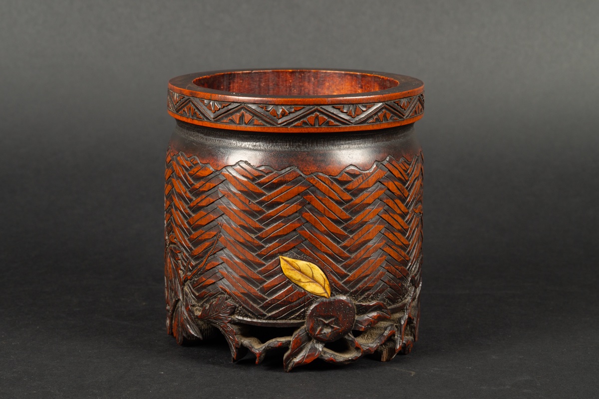 Brush Pot, Japan, Edo / Meiji Period, 19th Century  -photo-4
