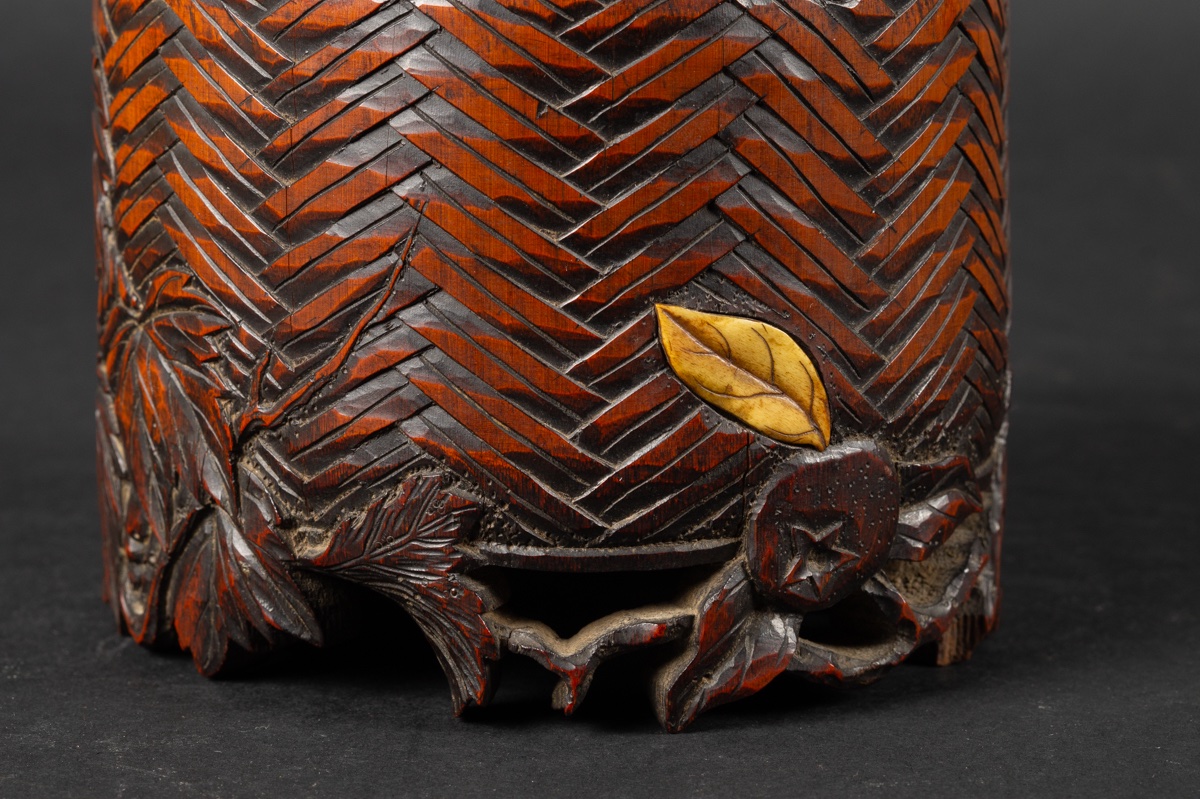 Brush Pot, Japan, Edo / Meiji Period, 19th Century  -photo-8