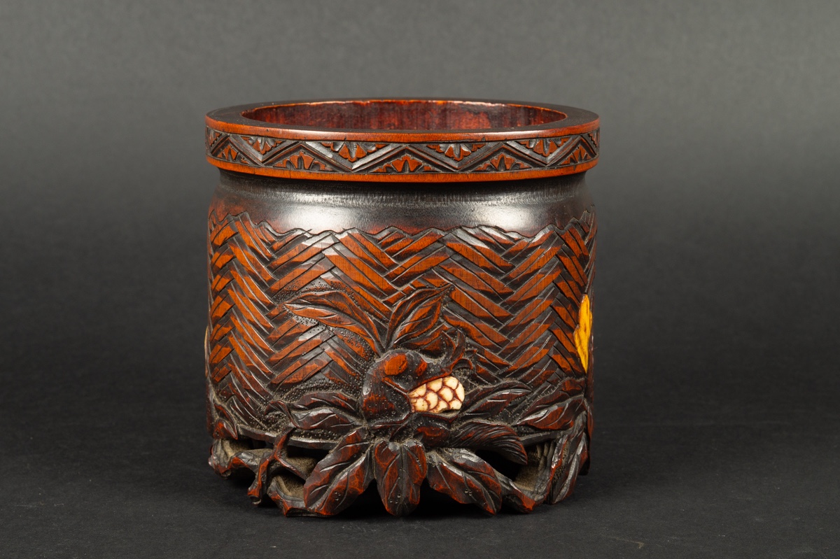 Brush Pot, Japan, Edo / Meiji Period, 19th Century  