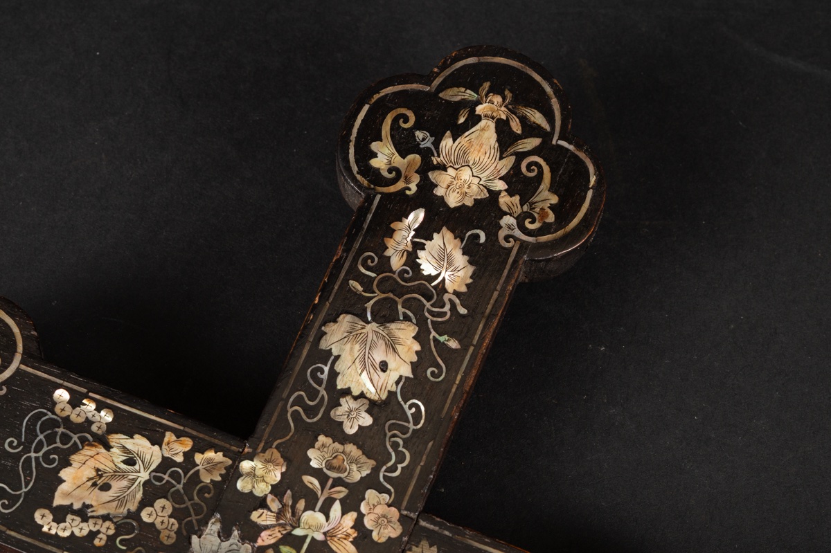 Inlaid Cross, Tonkin, Vietnam, 19th Century  -photo-5