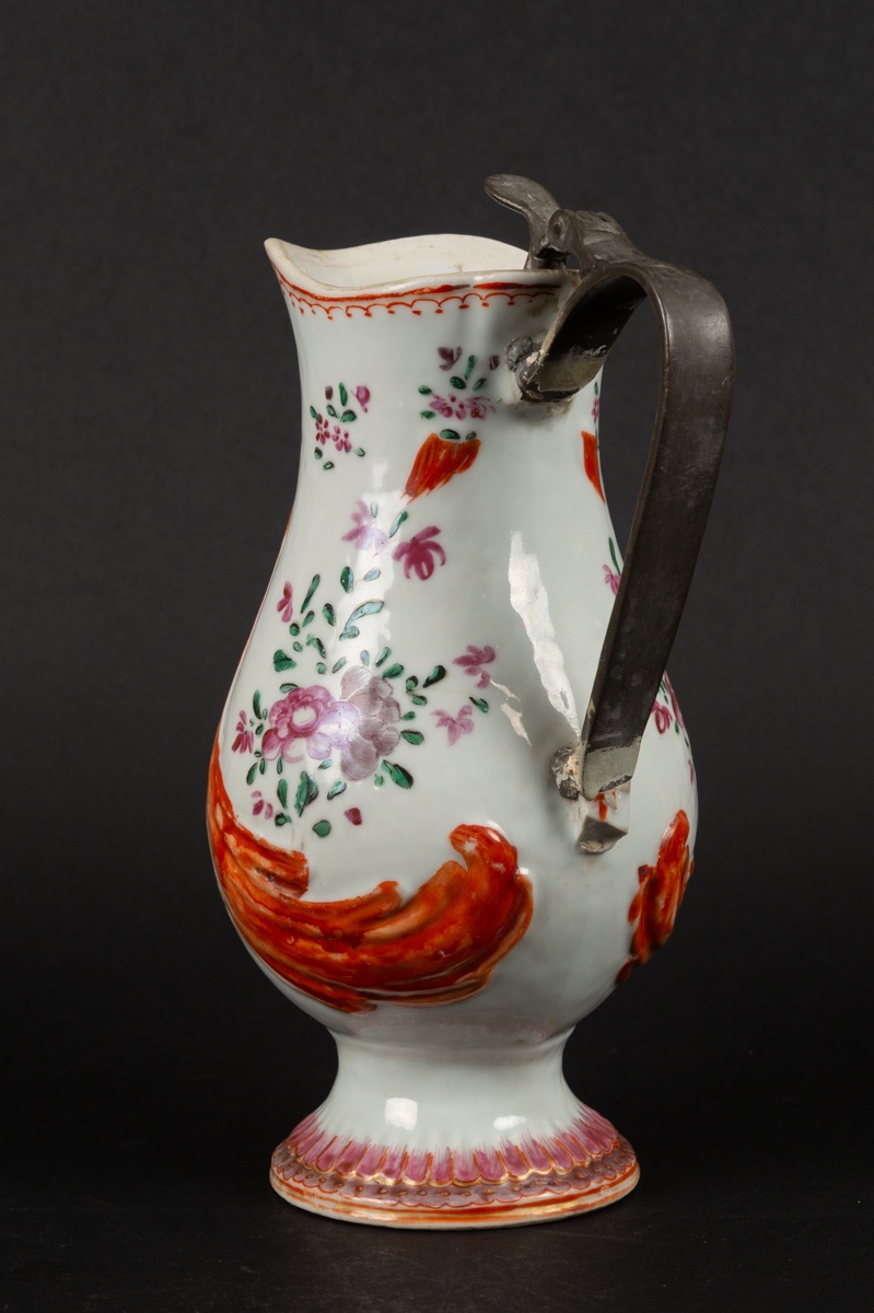 Pichet avec anse en métal, Chine, dynastie Qing, XVIIIe siècle. -photo-2