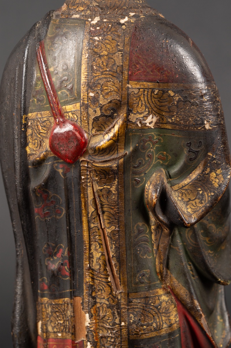 Jizō Bosatsu, Polychrome Wood, Japan, Edo Period (1603-1868). -photo-6