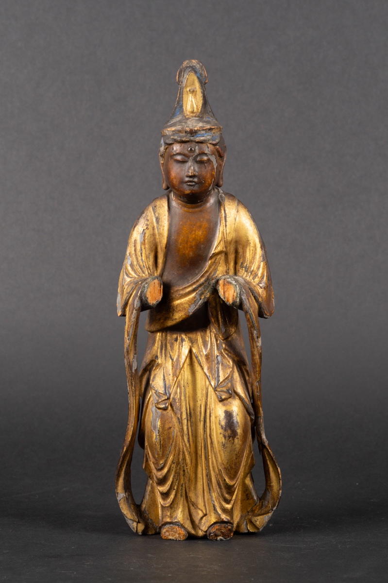 Seishi Bosatsu, Gilded Wood, Japan, Edo Period (1603-1868).  -photo-2