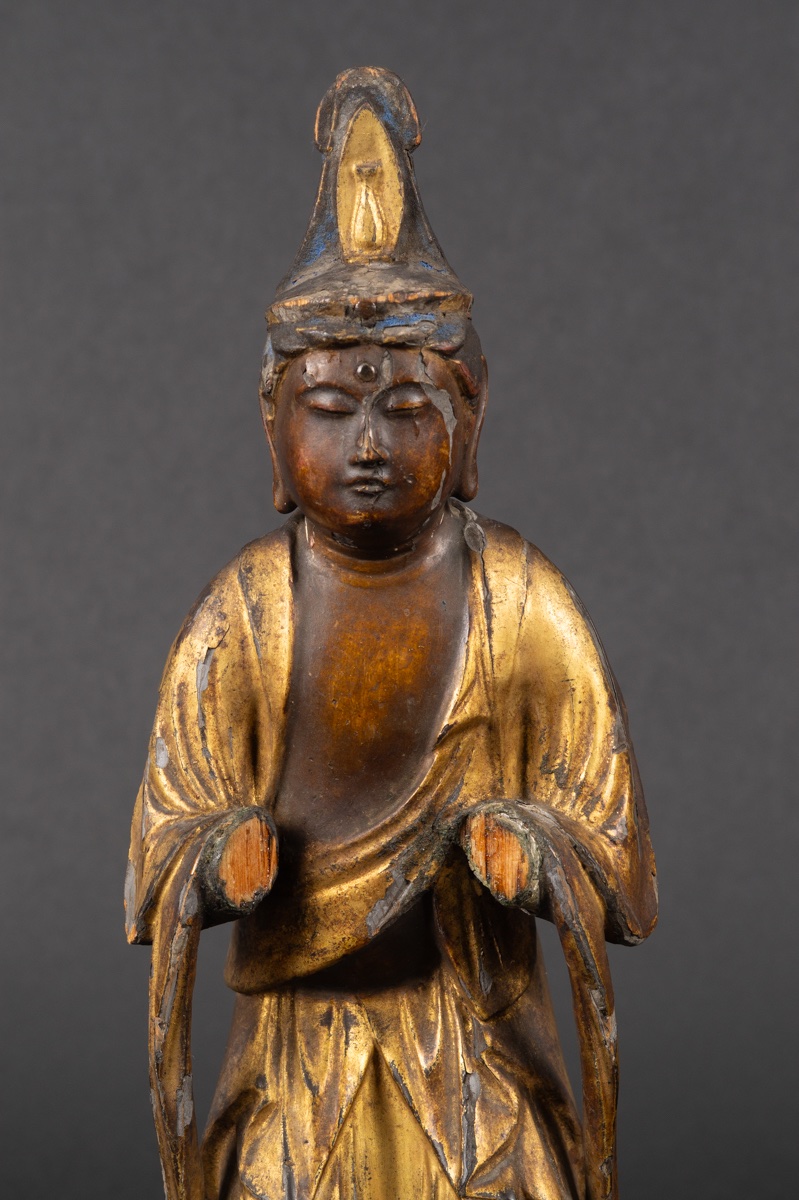 Seishi Bosatsu, Gilded Wood, Japan, Edo Period (1603-1868).  -photo-2