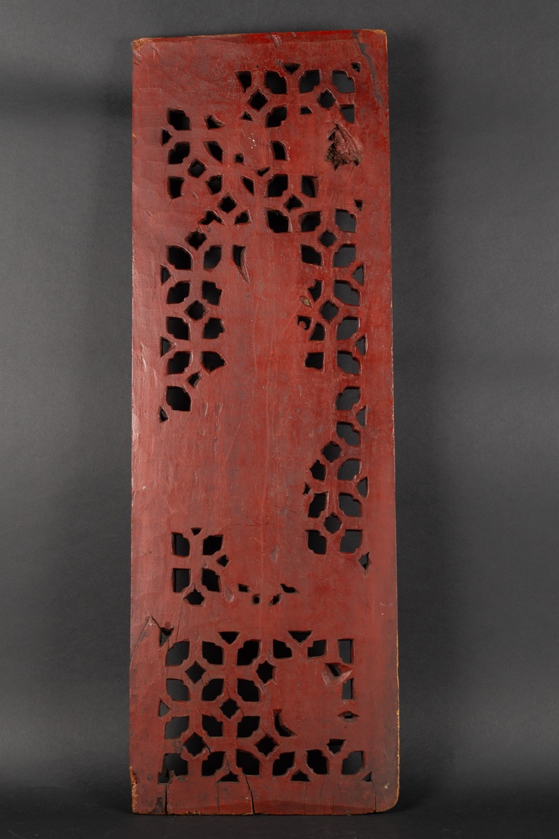 Bas-relief, bois doré, Chine, dynastie Qing, XIXe siècle  -photo-7