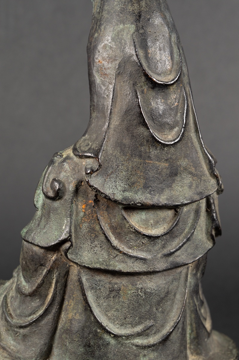 Guanyin, Bronze, China, Qing Dynasty (1644-1912).  -photo-5