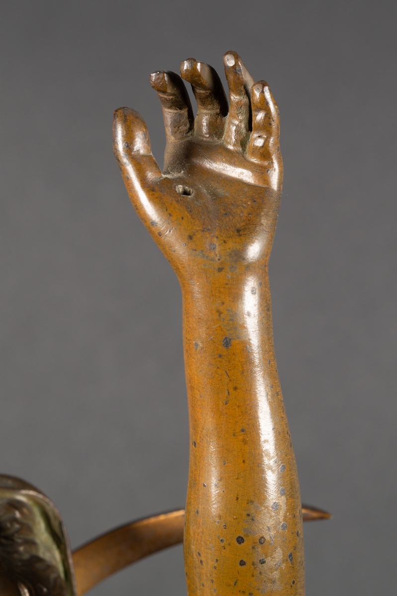 Shepherd's Star, Henri Louis Levasseur (1853-1934), Bronze, France, 19th Century -photo-5