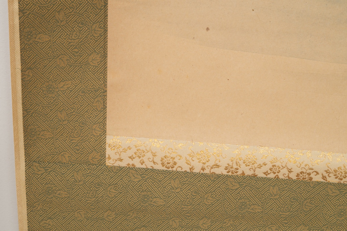 Pair Of Sparrows And Flowers, Unzan, Kakemono, Japan, 19th-20th Century-photo-7