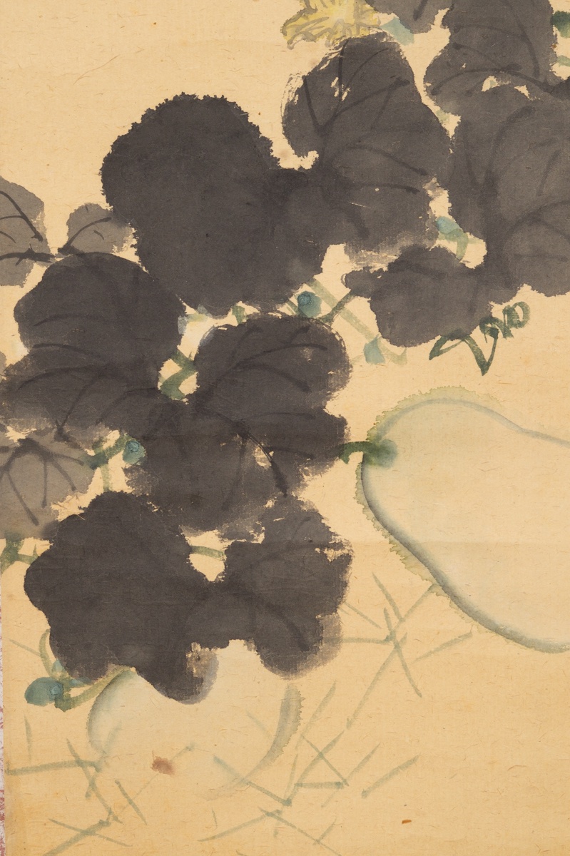 Calabash, Kakemono, Japan, 19th-20th Century. -photo-3