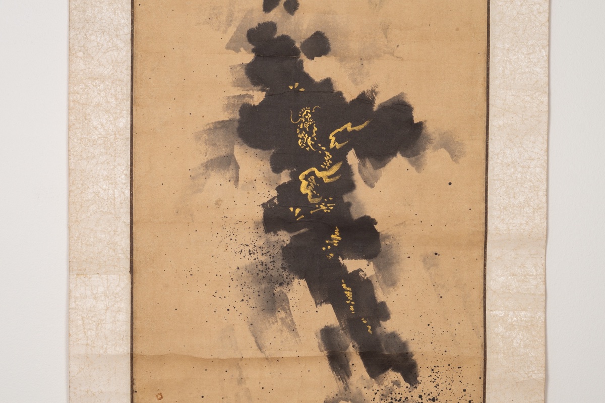 Dragon And Mount Fuji, Tani Bunchō?, Kakemono, Japan, 19th Century.-photo-2