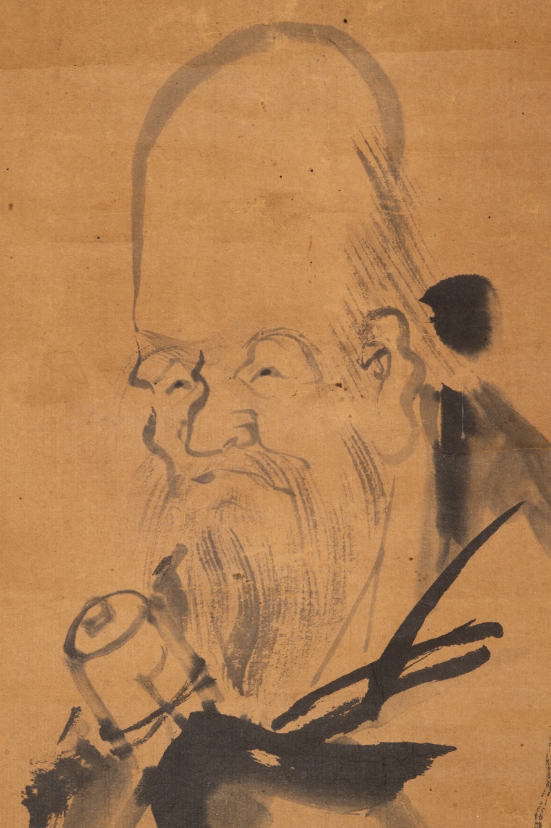 Jurōjin, Kanō Tan'yū? Kakemono, Sumi-e, Japan, Edo Period, 17th-18th Century. -photo-1