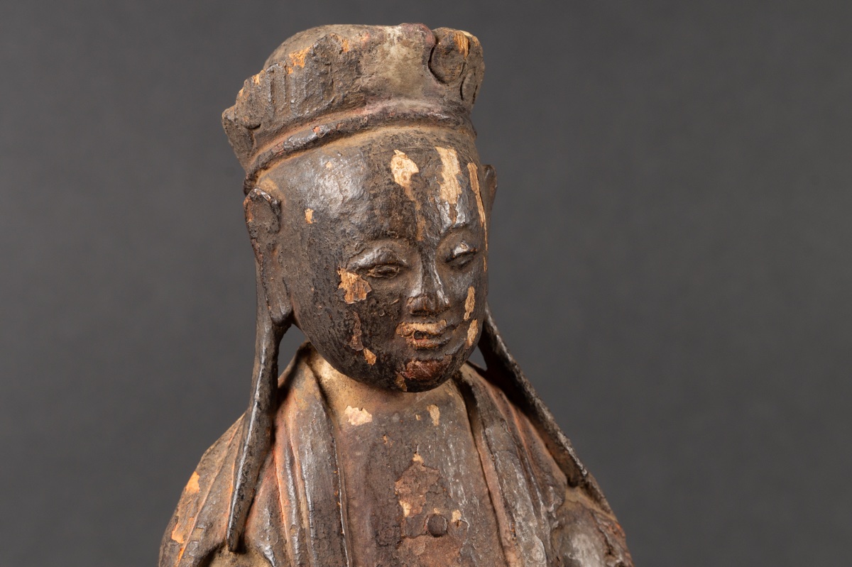 Bodhisattva On A Cow, China, Qing Dynasty, 18th-19th Century -photo-6