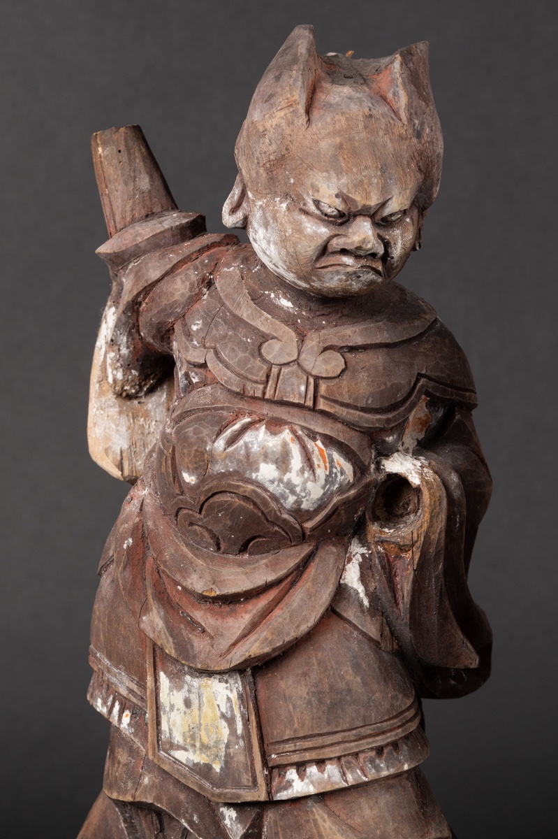 Two Celestial Generals, Japan, Edo Period, 17th Century. -photo-4