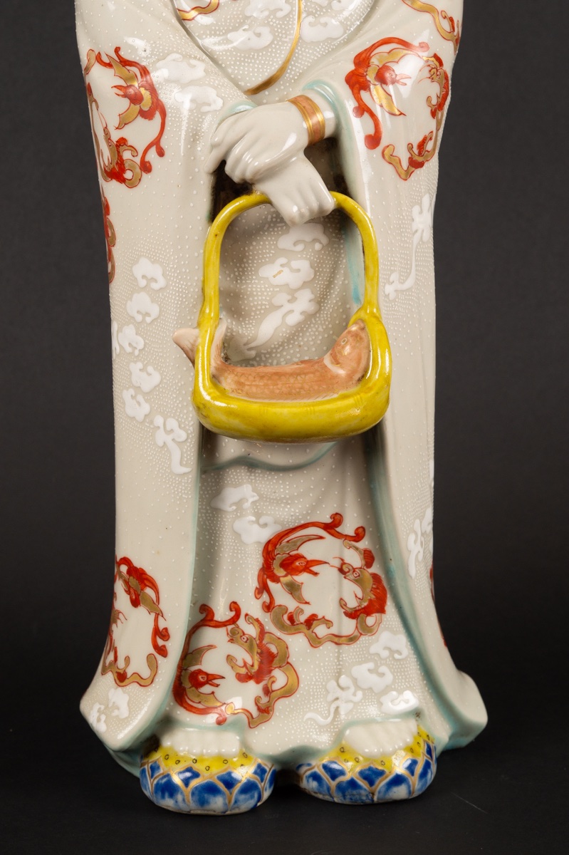 Kannon Bosatsu, Kutani, Kogetsu, Japan, Meiji Period (1868-1912).  -photo-2