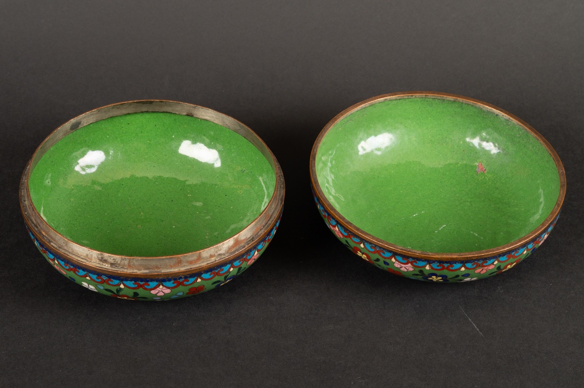 Box, Cloisonné, Signed, Japan, Meiji Period (1868-1912).-photo-3