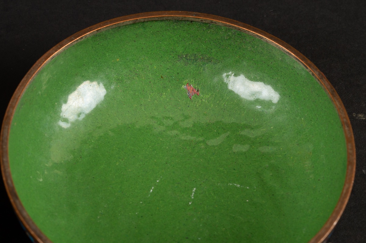 Box, Cloisonné, Signed, Japan, Meiji Period (1868-1912).-photo-6