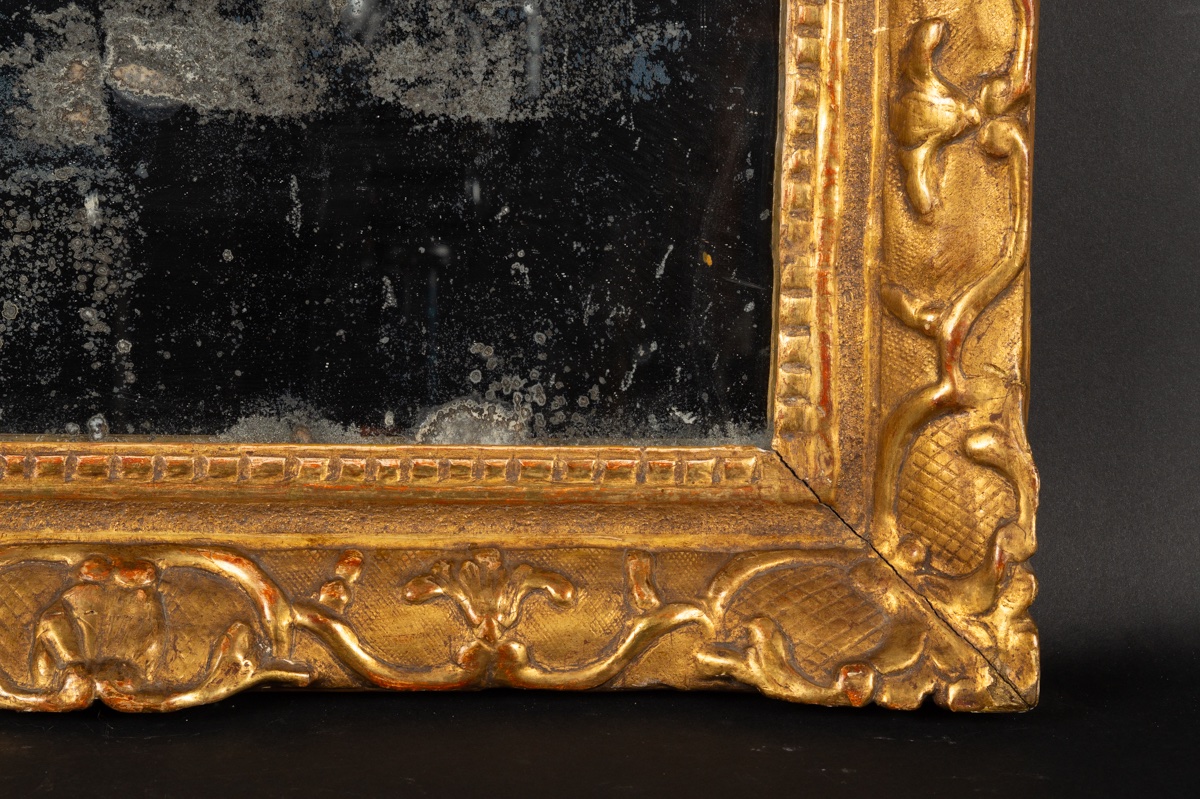 Mirror, Regency, Gilded Wood, France, 1715-1740-photo-5