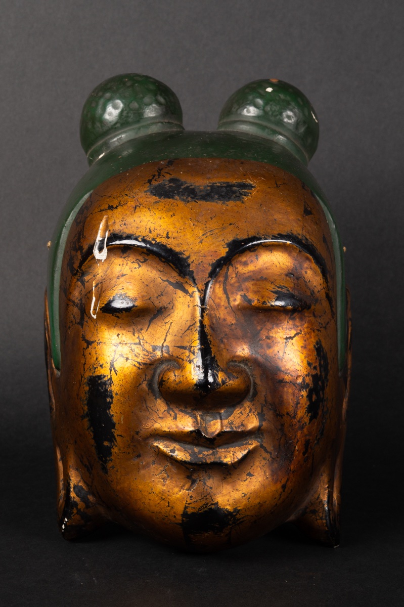 Masque de Miroku Bosatsu, Japon, XIXe-XXe siècles  -photo-2