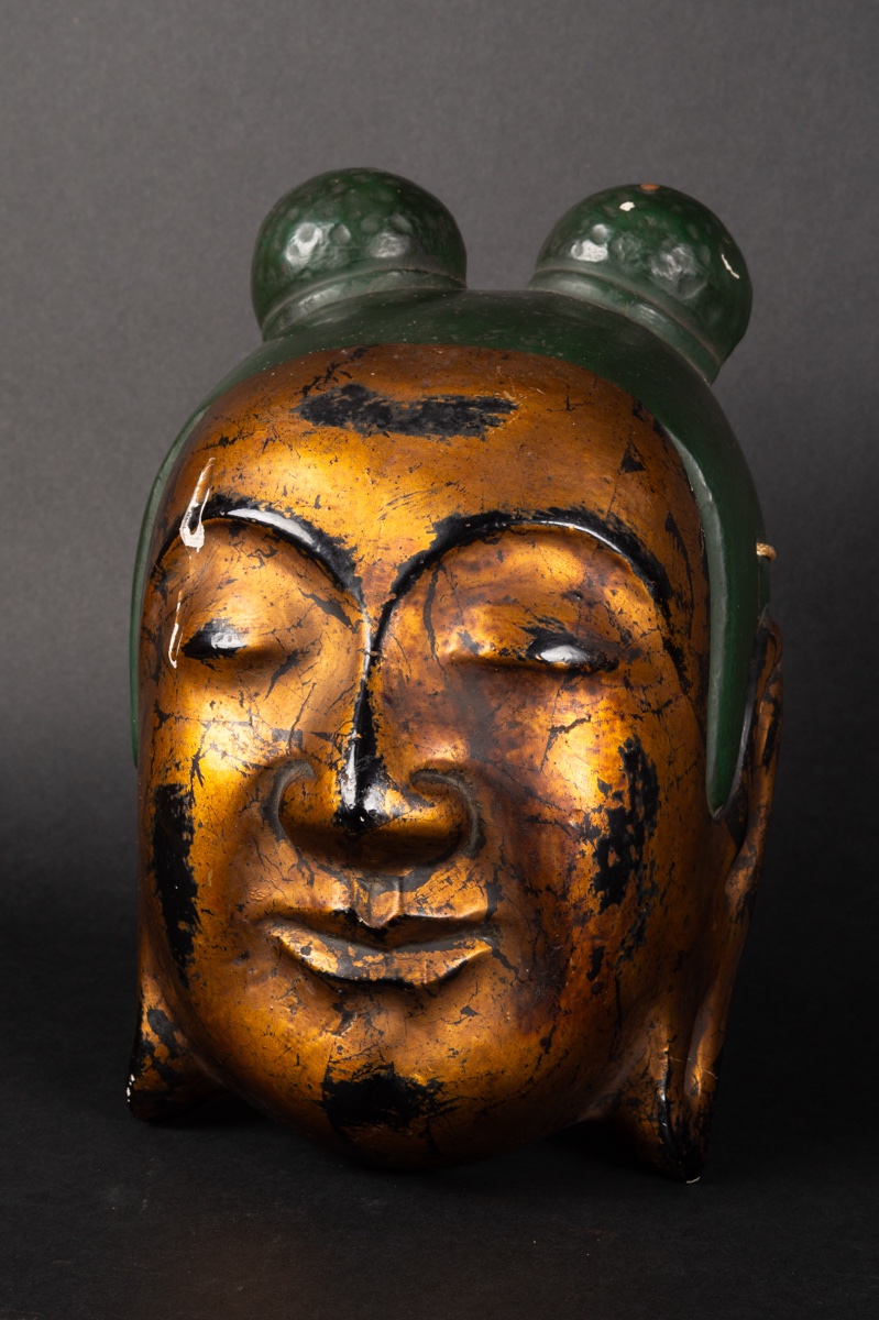 Masque de Miroku Bosatsu, Japon, XIXe-XXe siècles  -photo-4