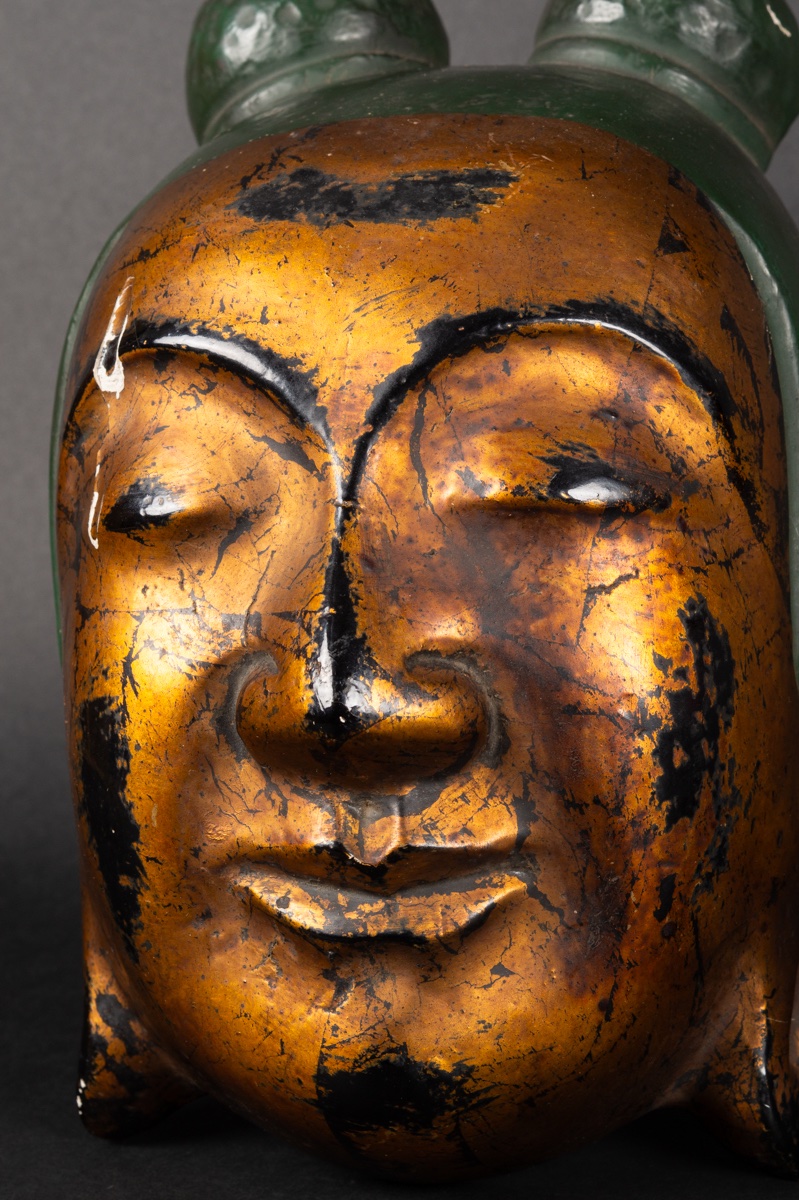 Masque de Miroku Bosatsu, Japon, XIXe-XXe siècles  -photo-3