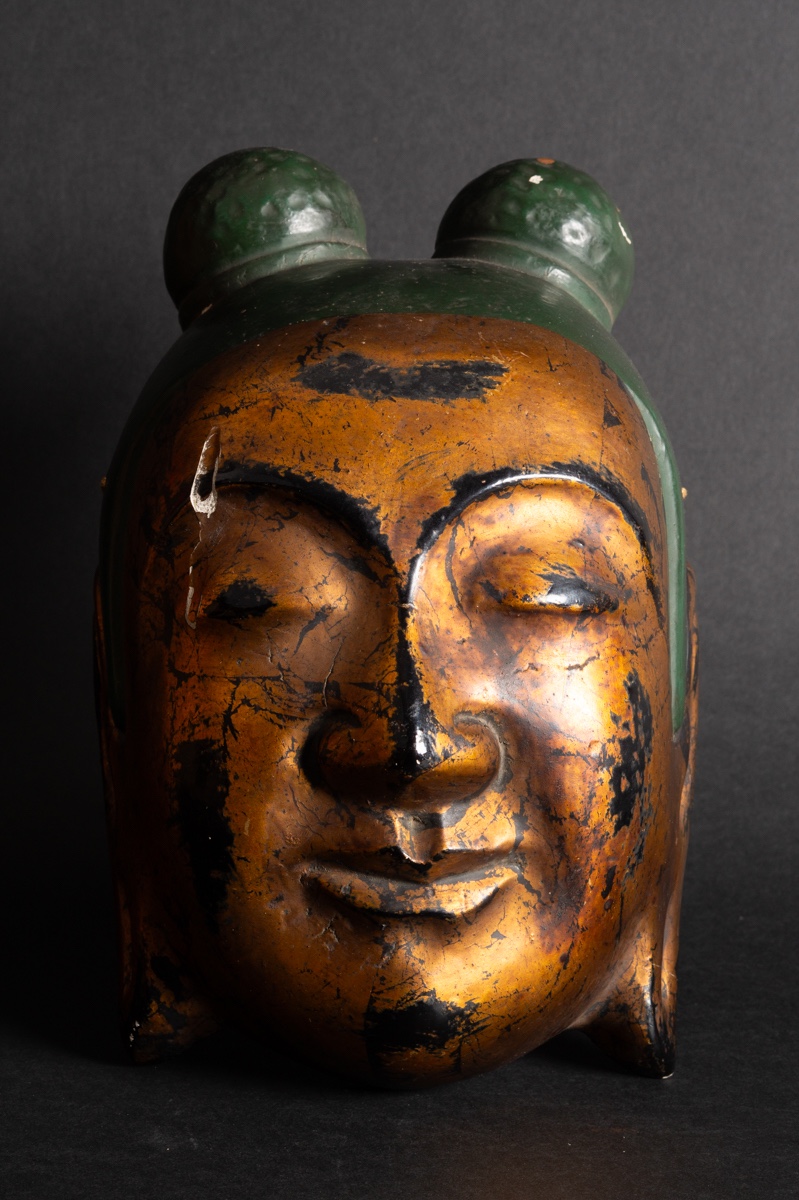 Masque de Miroku Bosatsu, Japon, XIXe-XXe siècles  
