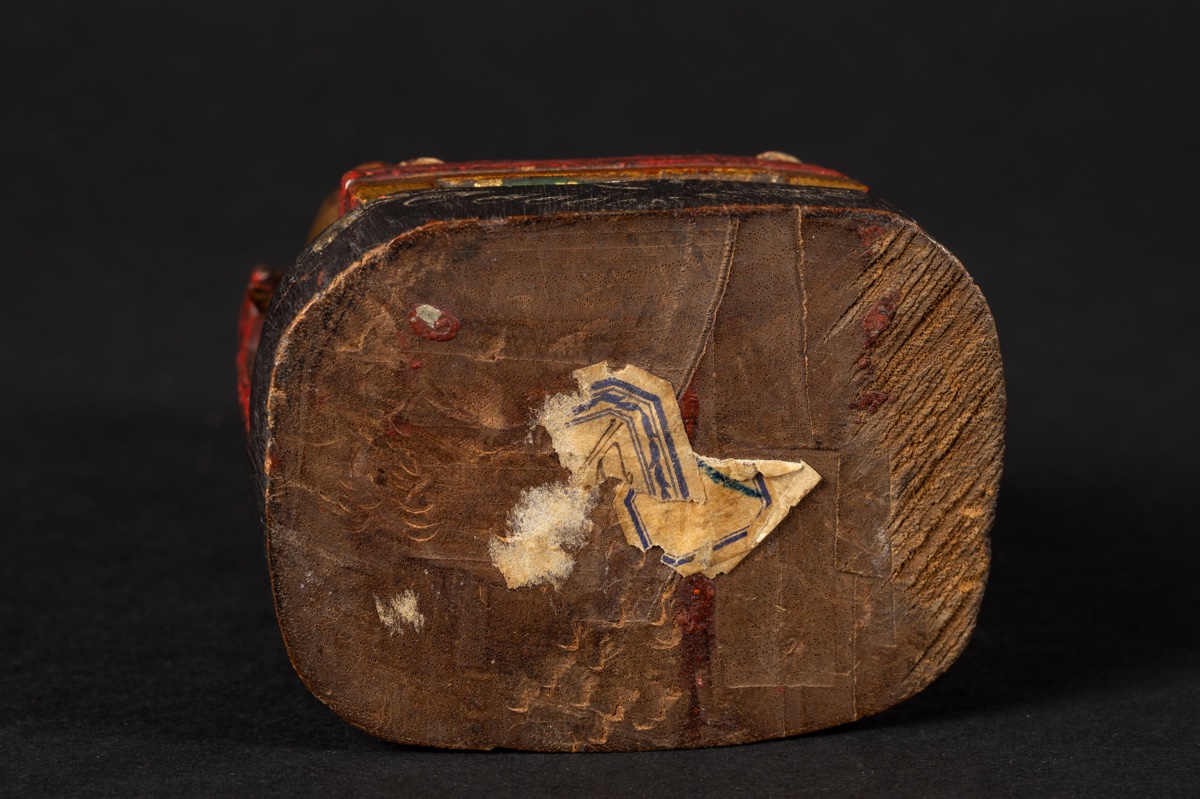 Sage On A Throne, Gilded Wood, China, Qing Dynasty, 19th Century.  -photo-6